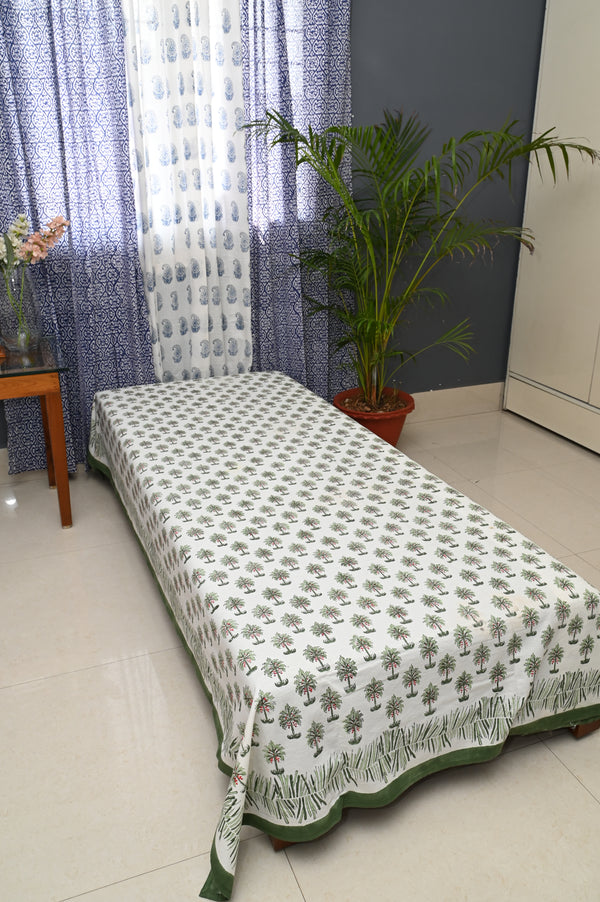 Nakshatra Palm Single Bedsheet