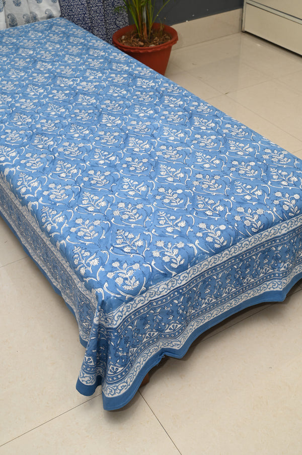 Celestial Blue Single Bedsheet